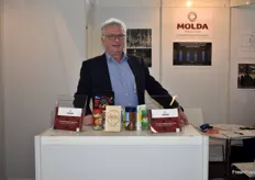 Molda was represented for the first time at Fruit Logistica and Gerd Friedrich did the job. The company primarily supplies medium-sized companies with processing and drying technology.